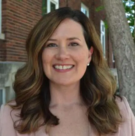 Belinda Meis smiling at camera